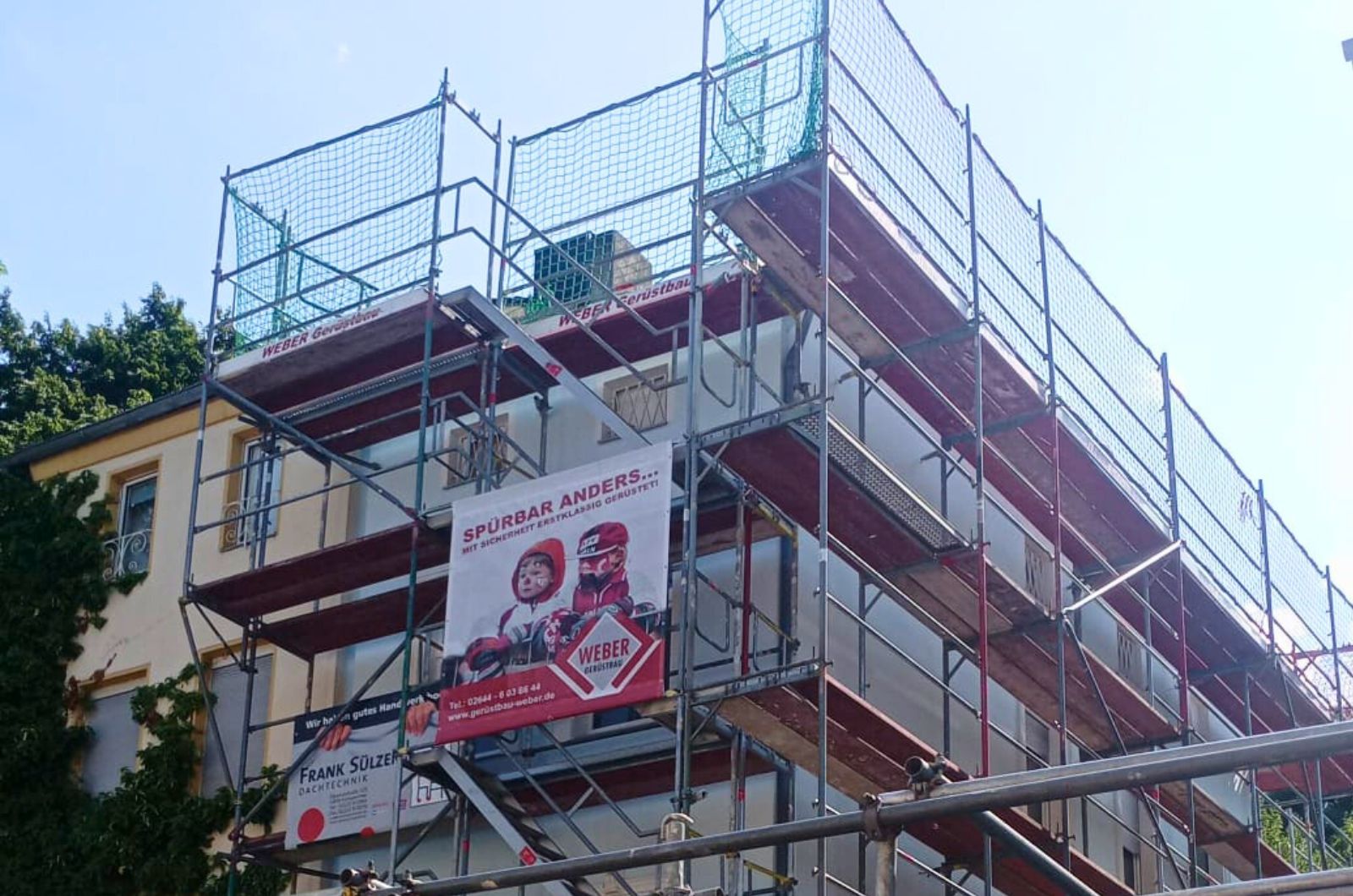 Gerüstbau weber alles aus einer Hand