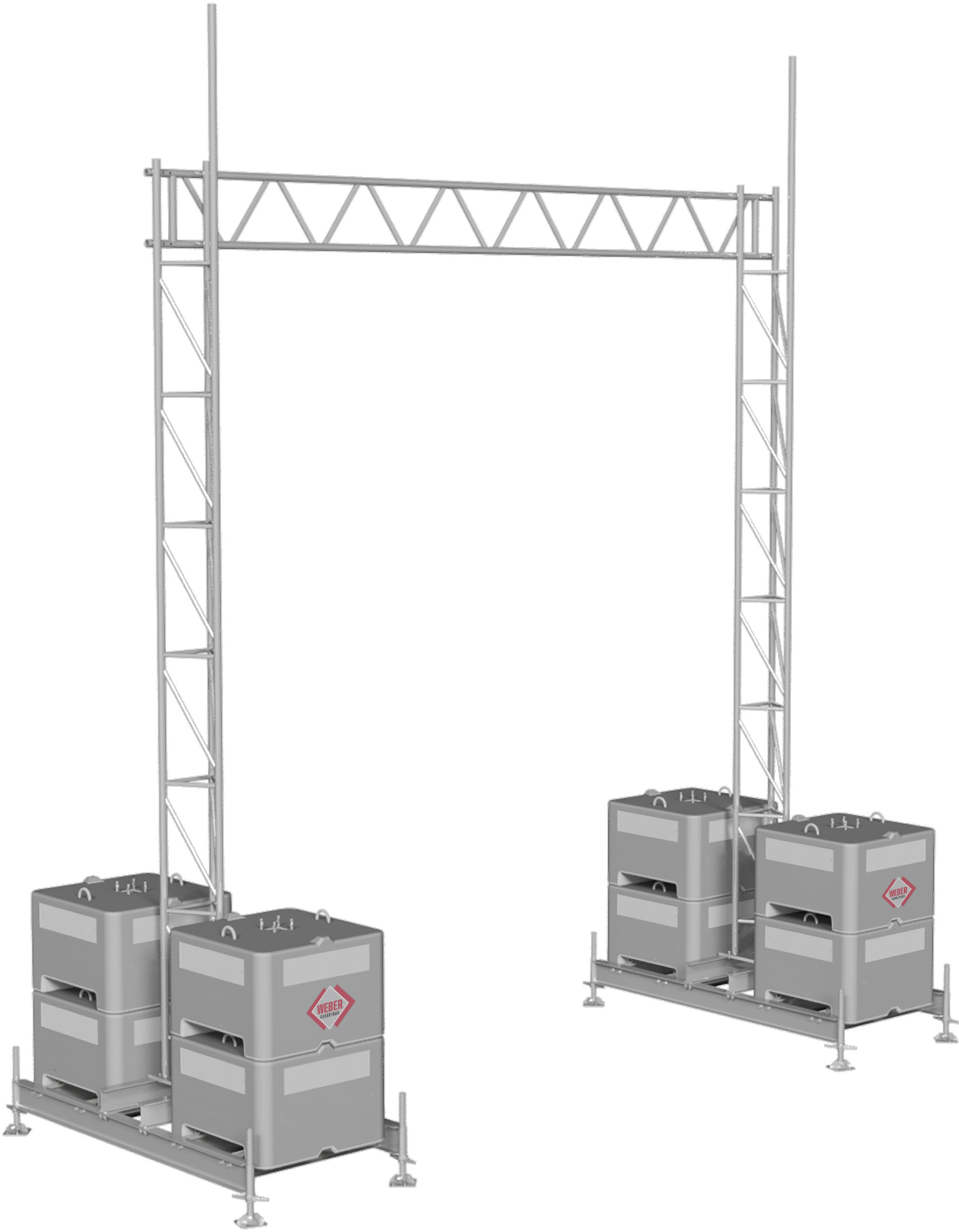 Geruestbau Weber Kabelbrücke